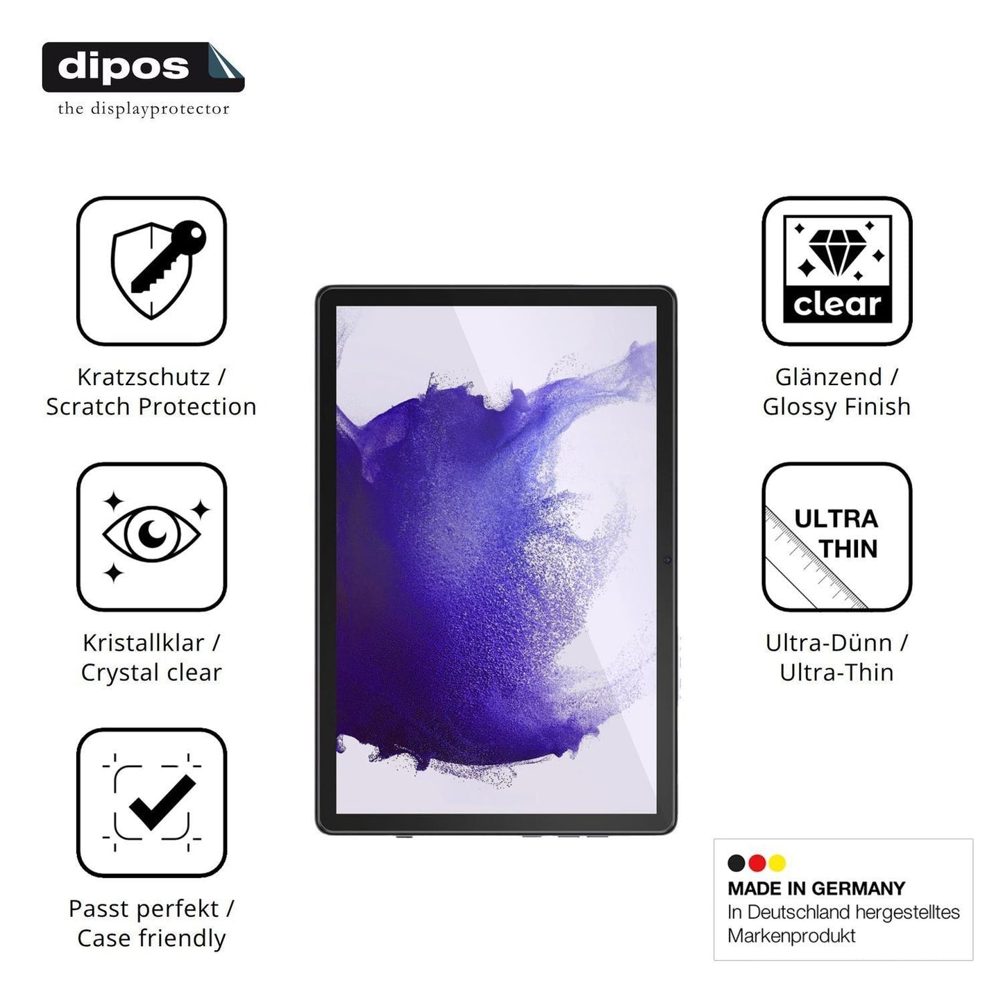 2x Schutzfolie klar für VASOUN L10 Display-Schutzf (7)