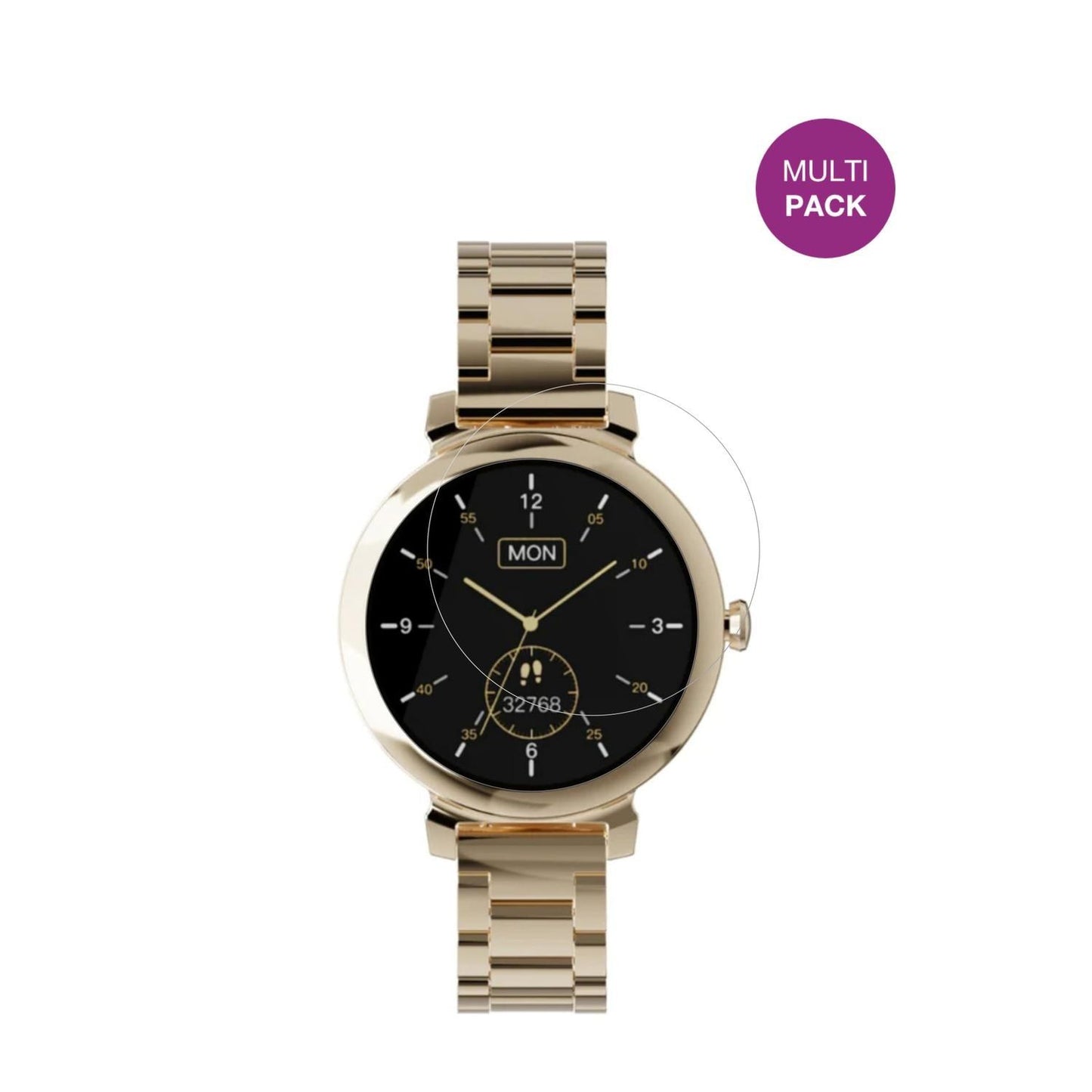 6x Schutzfolie klar für Zenwatch Lily Display-Schu (2)
