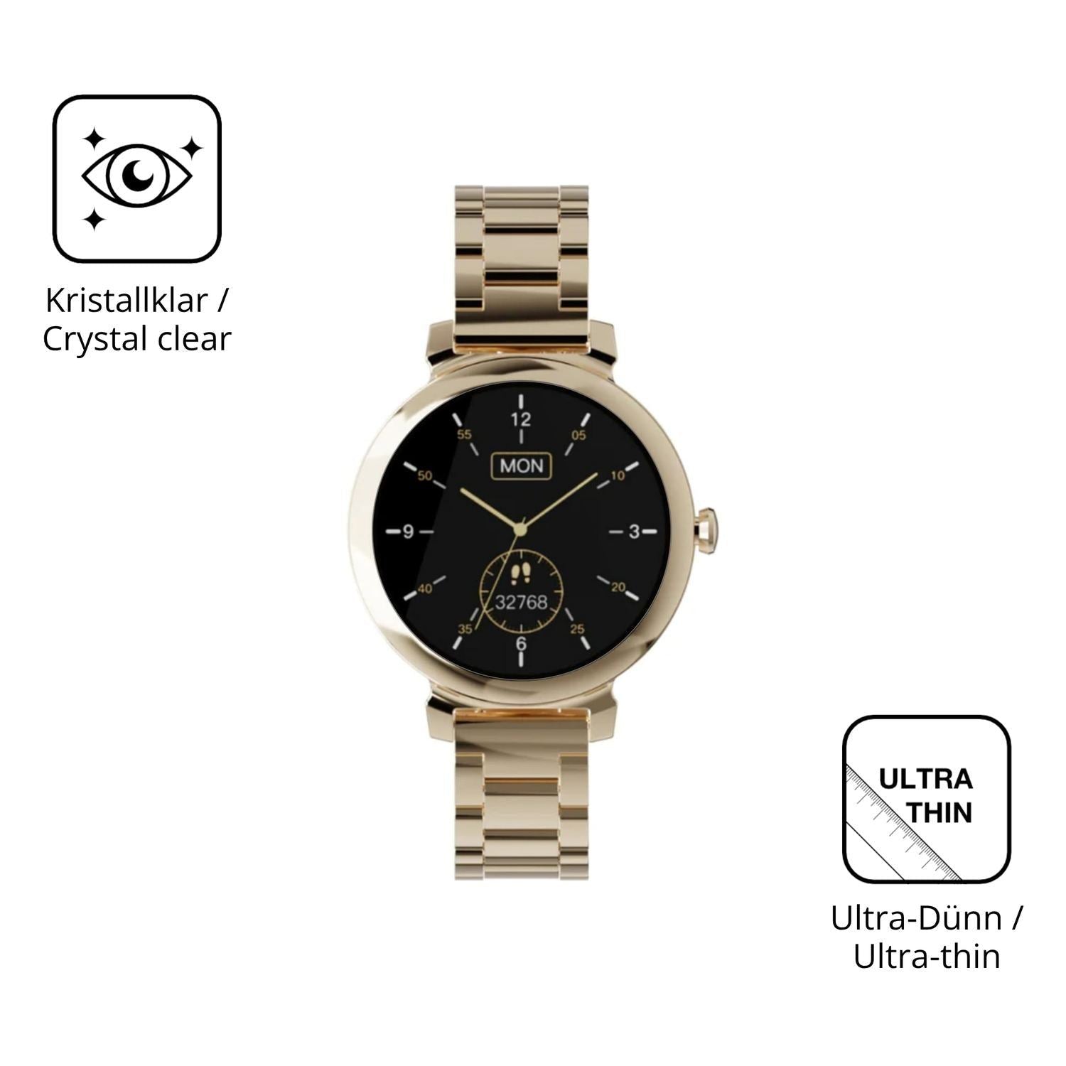 6x Schutzfolie klar für Zenwatch Lily Display-Schu (5)