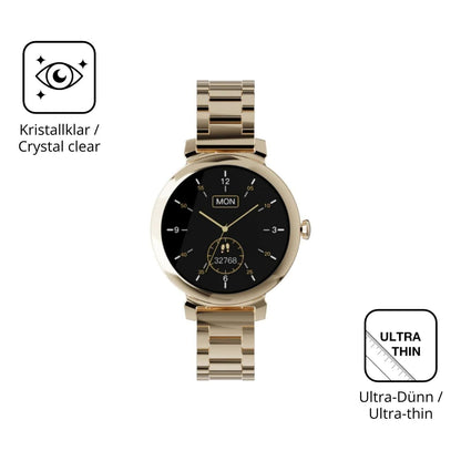 6x Schutzfolie klar für Zenwatch Lily Display-Schu (5)