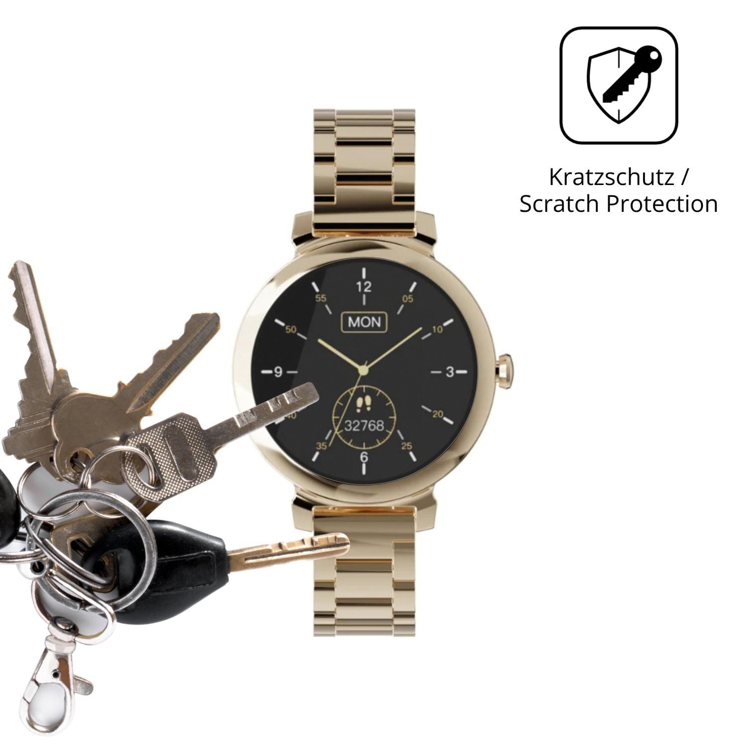6x Schutzfolie matt für Zenwatch Lily Display-Schu (4)