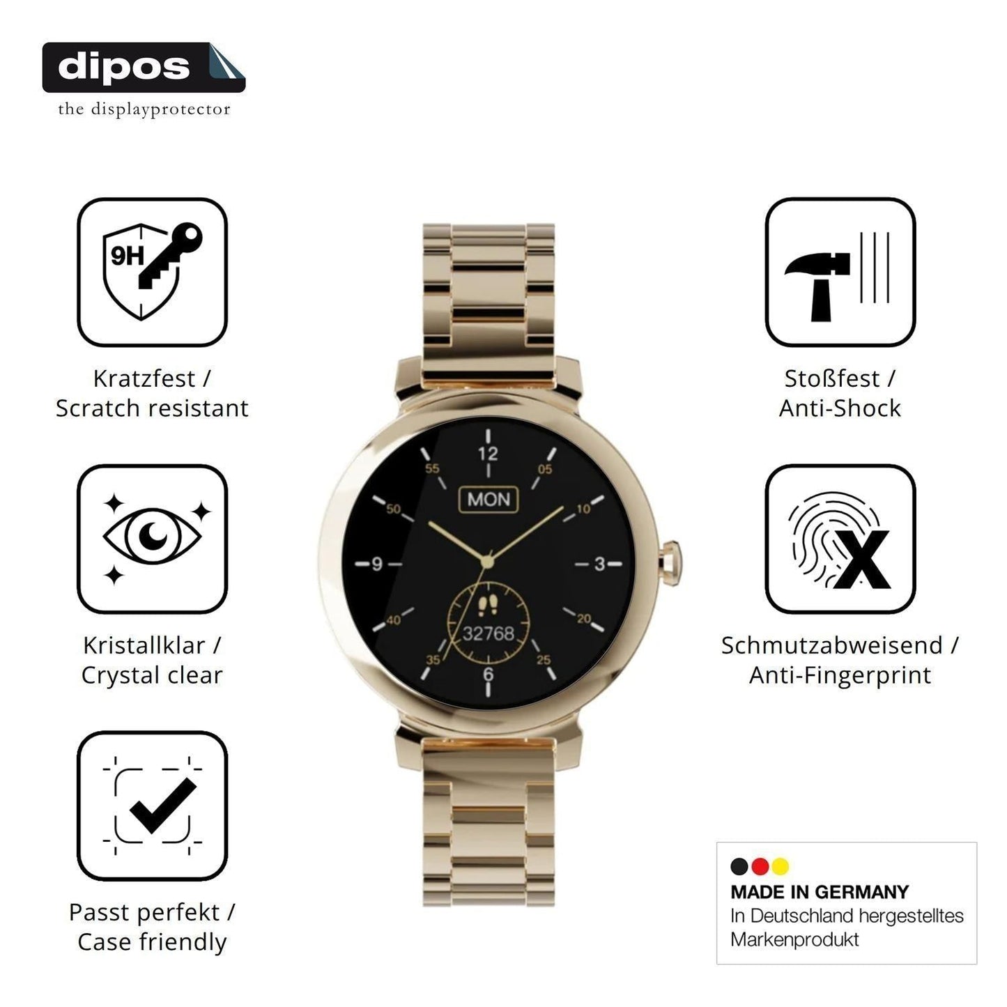 2x 9H Schutzfolie für Zenwatch Lily Panzerfolie (7)