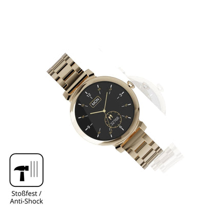 2x 9H Schutzfolie matt für Zenwatch Lily Panzerfol (4)