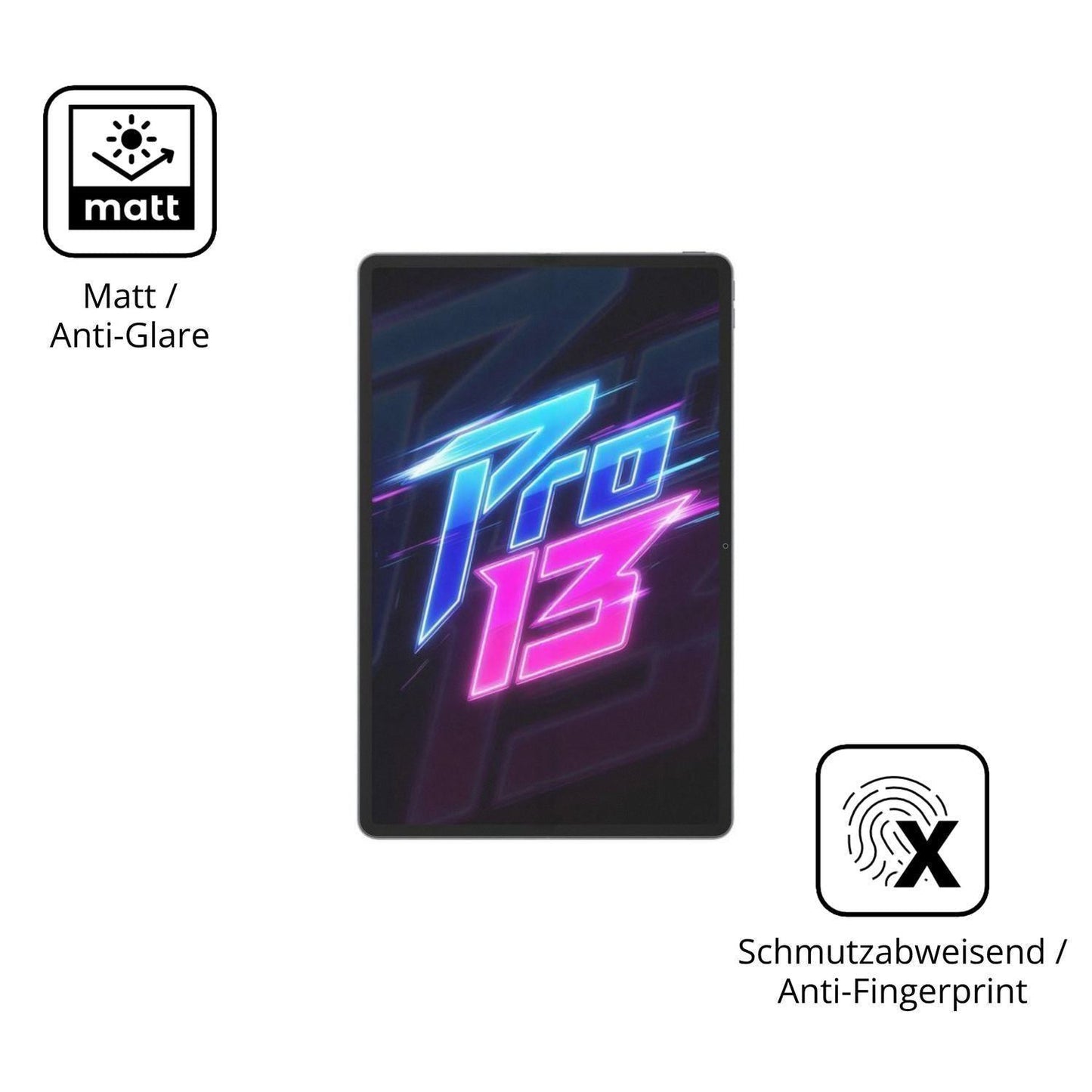 2x Schutzfolie matt für Lenovo Xiaoxin Pad Pro GT  (5)