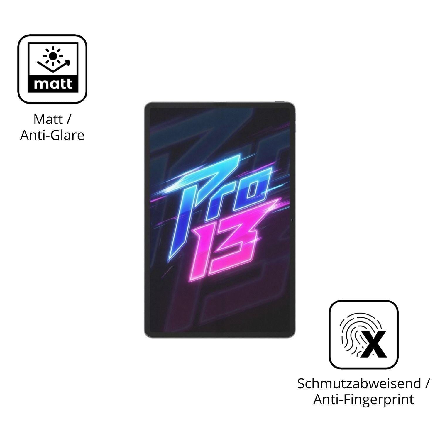 2x Schutzfolie matt für Lenovo Xiaoxin Pad Pro GT  (5)