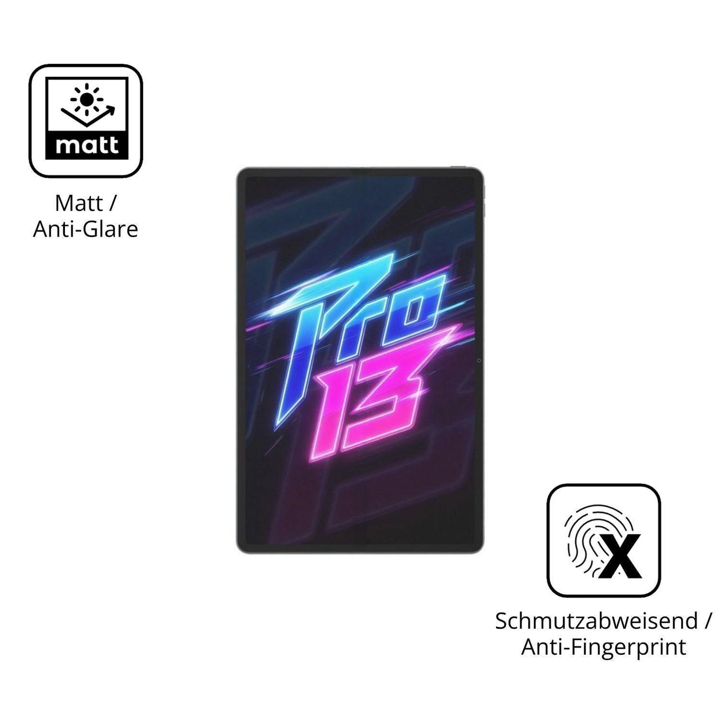 2x 9H Schutzfolie matt für Lenovo Xiaoxin Pad Pro  (5)