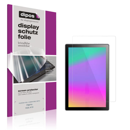 2x Schutzfolie klar für Digma Kids A10 Display-Sch (1)