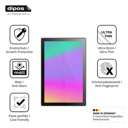 2x Schutzfolie matt für Digma Kids A10 Display-Sch (7)