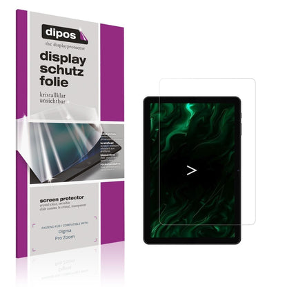 2x Schutzfolie klar für Digma Pro Zoom Display-Sch (1)