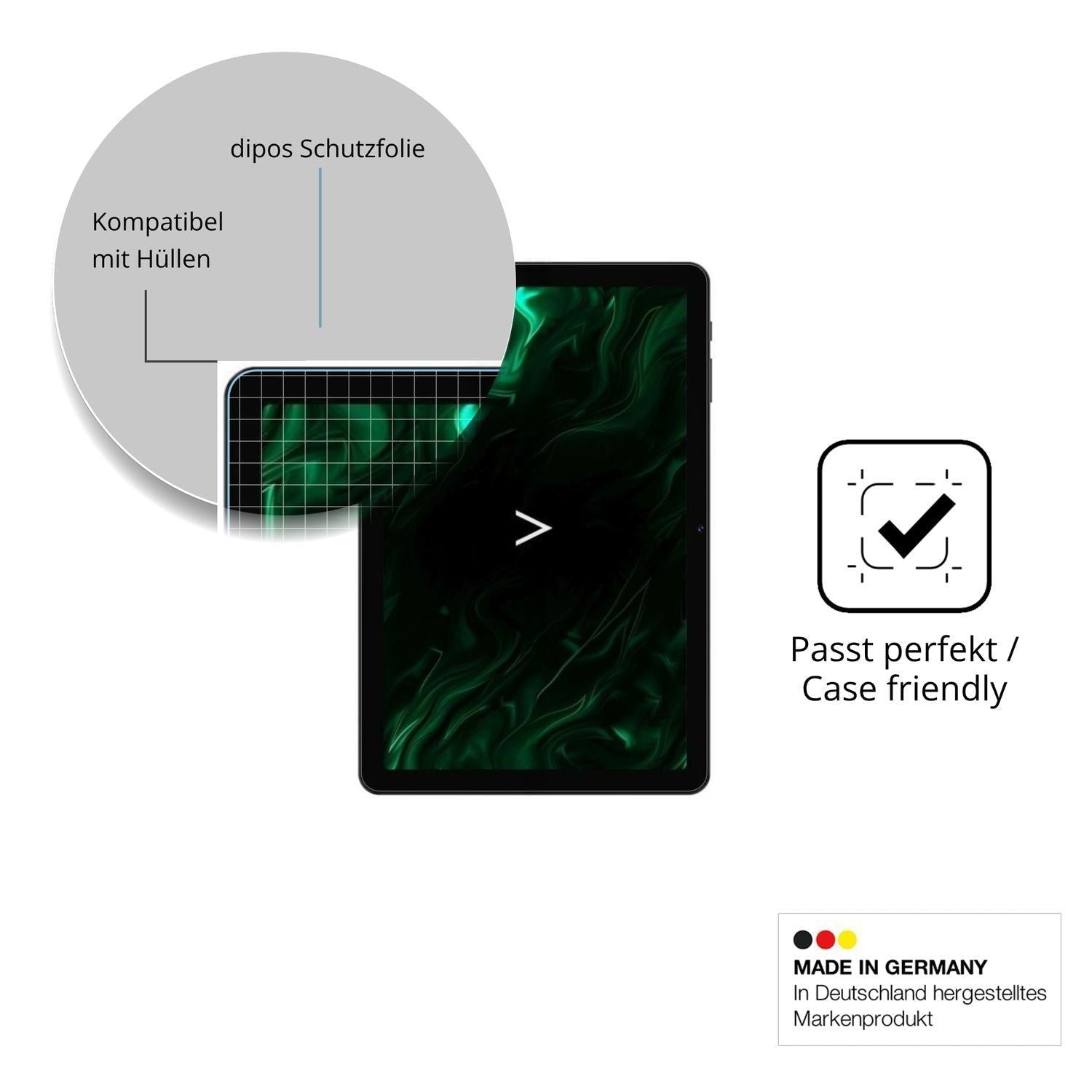 2x Schutzfolie klar für Digma Pro Zoom Display-Sch (6)