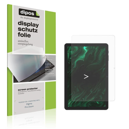 2x Schutzfolie matt für Digma Pro Zoom Display-Sch (1)