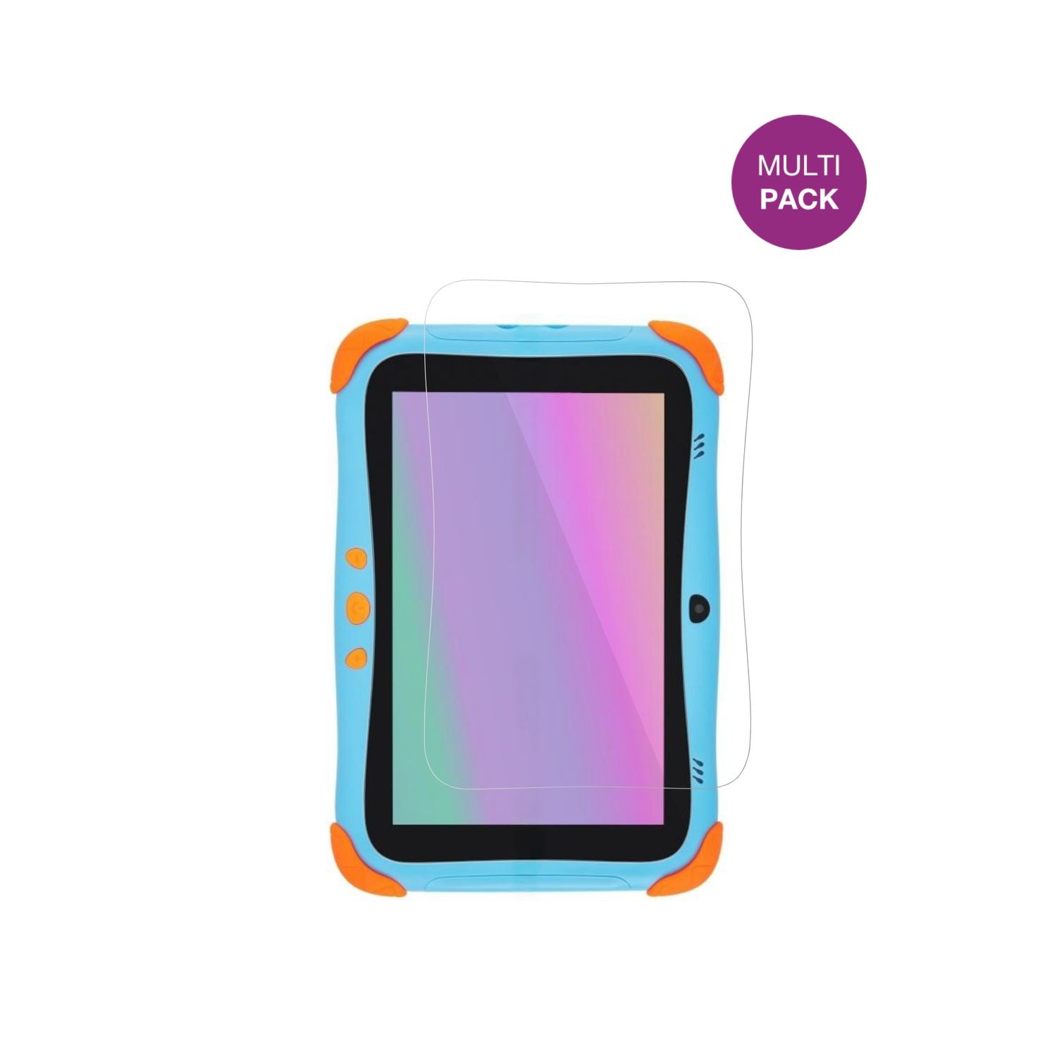 2x Schutzfolie klar für Digma Kids A8 Display-Schu (2)