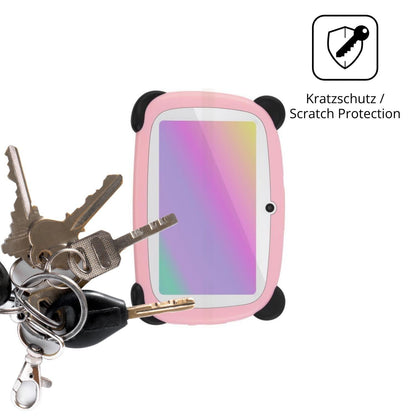 2x Schutzfolie klar für Digma Kids A7 Display-Schu (4)