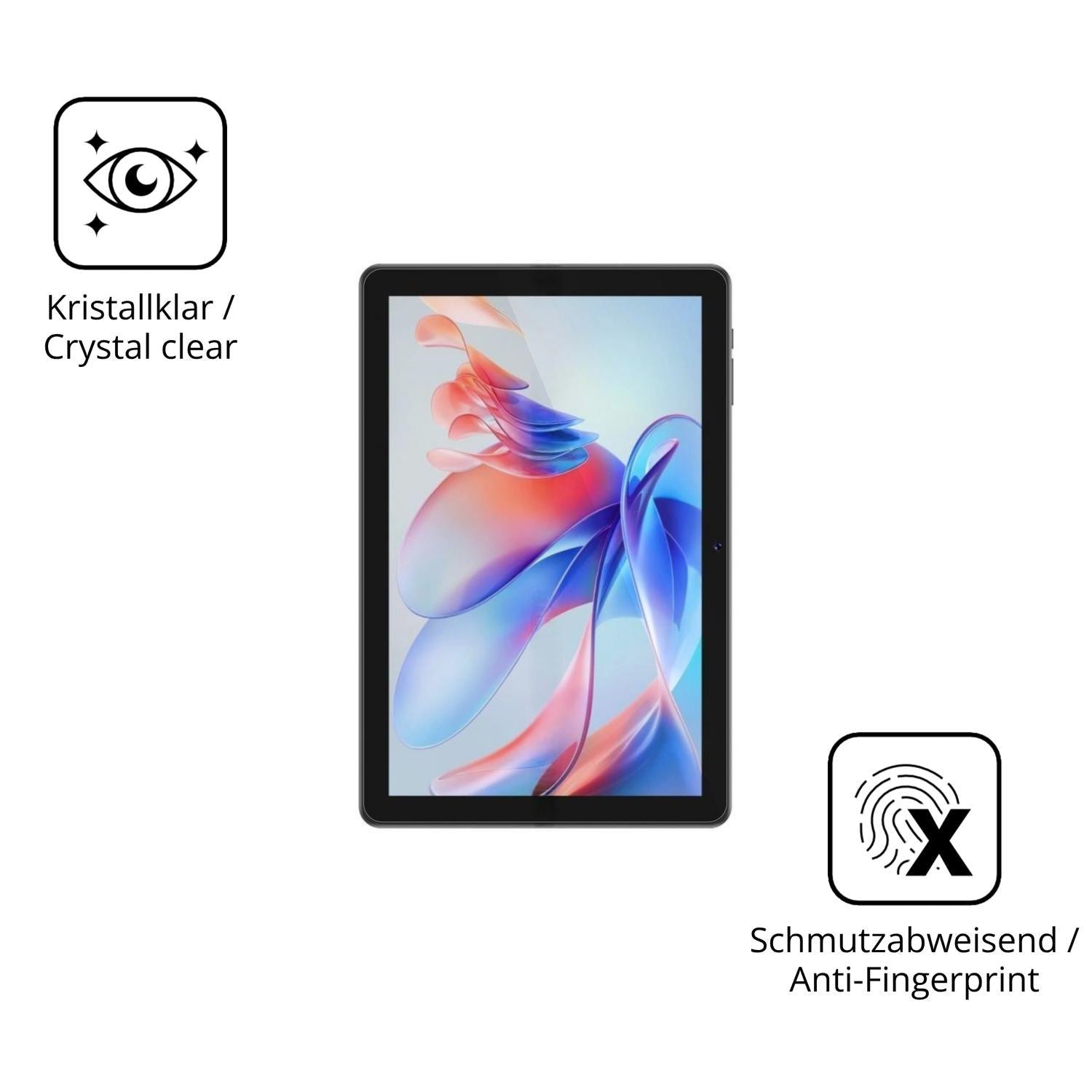 2x 9H Schutzfolie für Digma K10 Plus Panzerfolie (5)