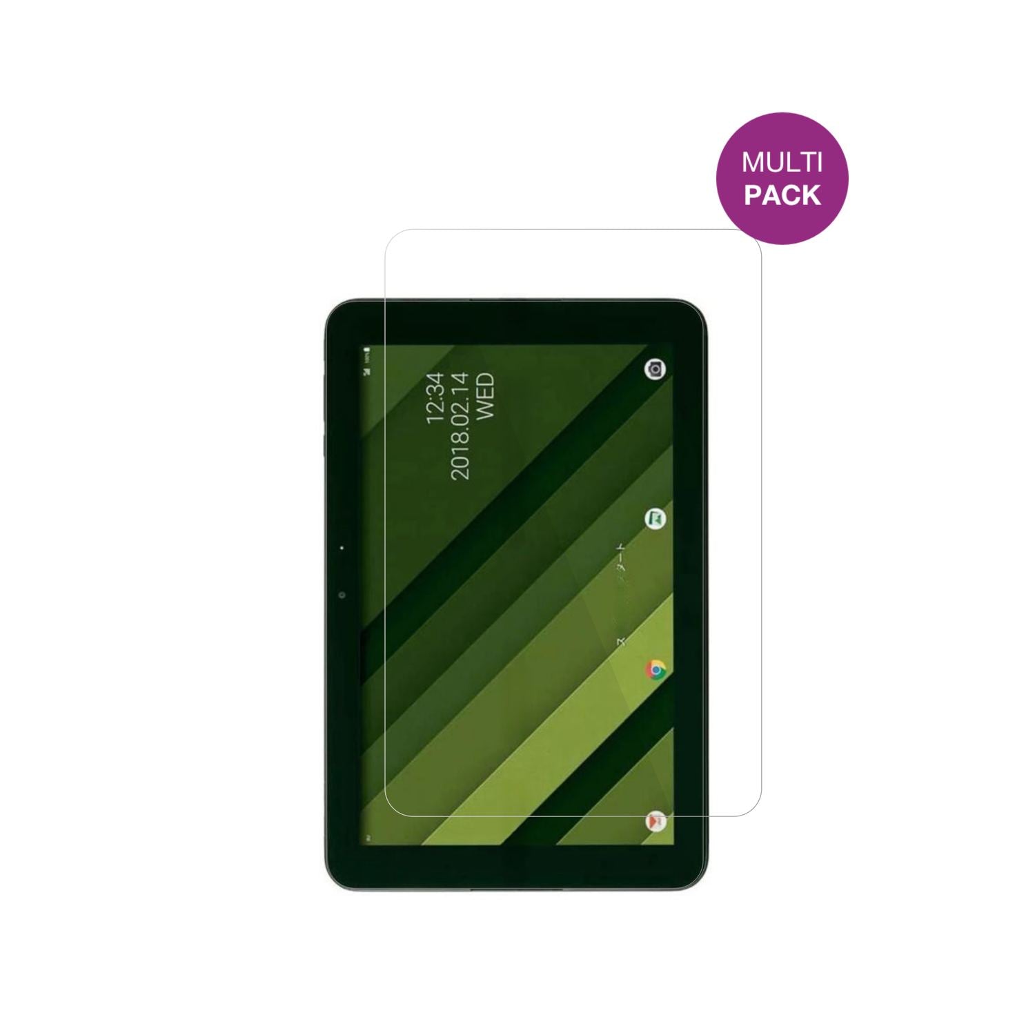 2x Schutzfolie klar für Kyocera Qua tab QZ10 Displ (2)