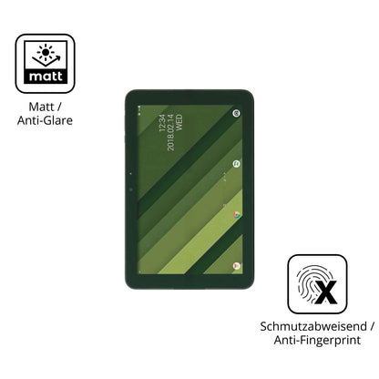 2x 9H Schutzfolie matt für Kyocera Qua tab QZ10 Pa (5)