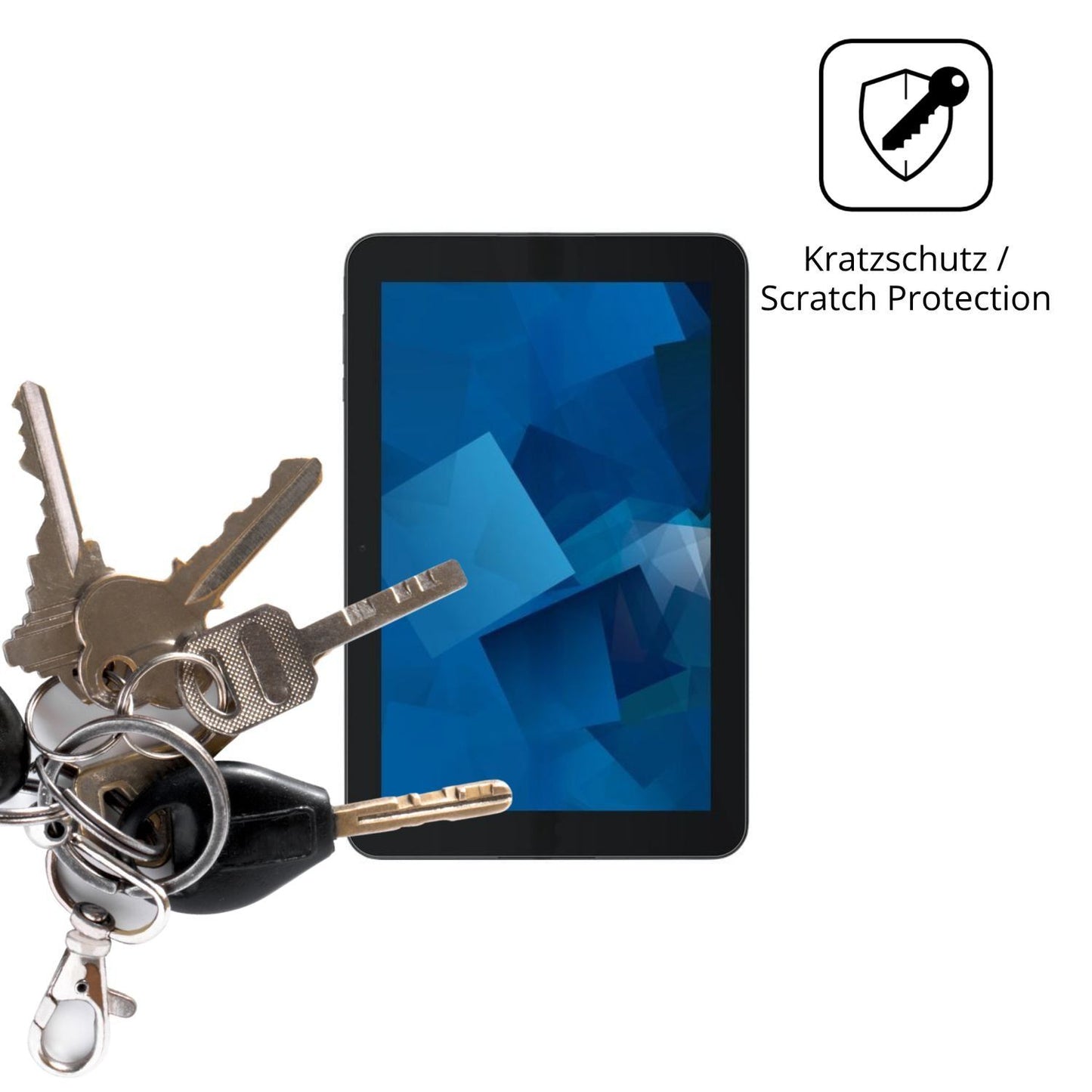 2x Schutzfolie klar für Kyocera DuraSlate Display- (4)