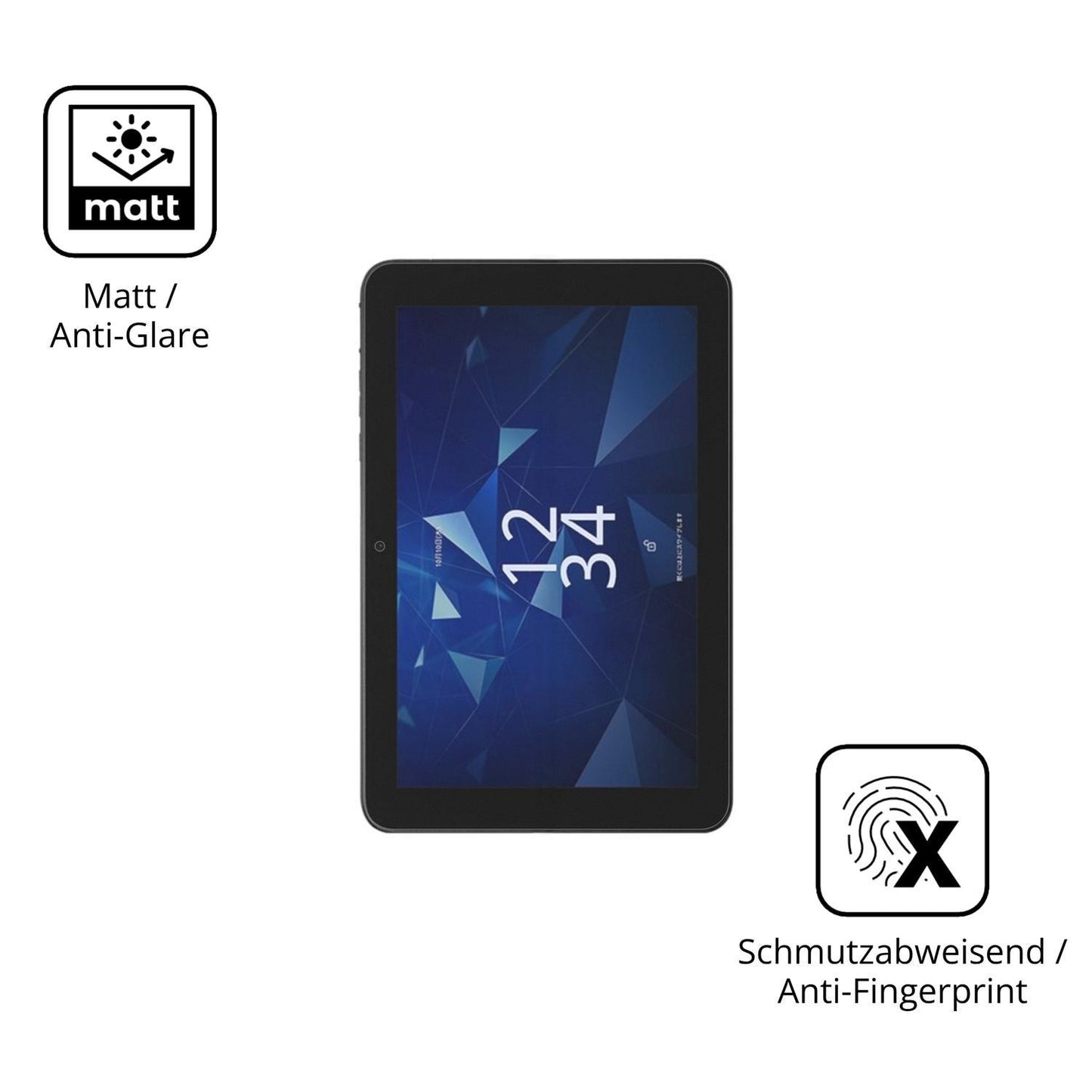 2x Schutzfolie matt für Kyocera KC-T305CN Display- (5)