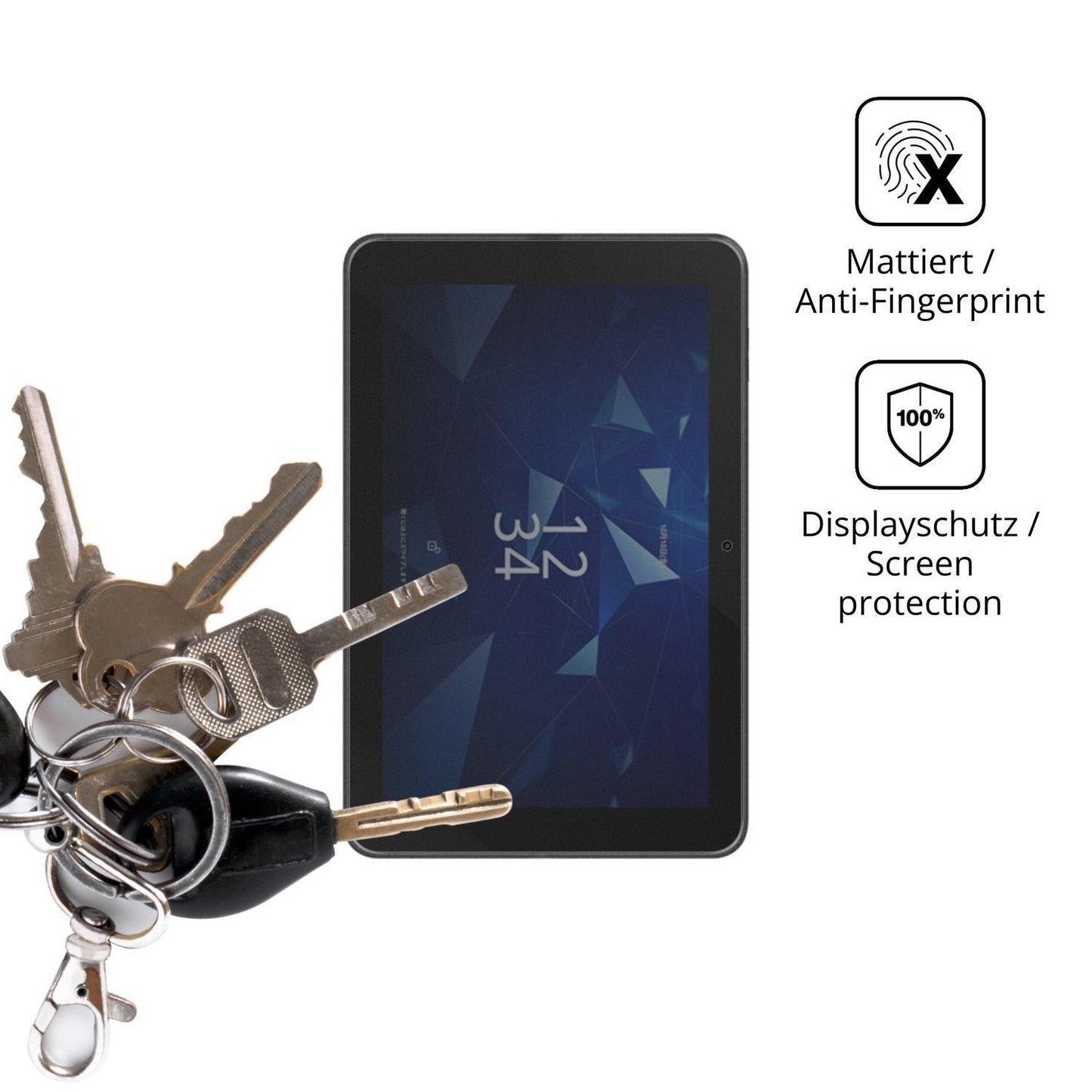 Blickschutzfolie für Kyocera KC-T308 matt Schutzfo (3)