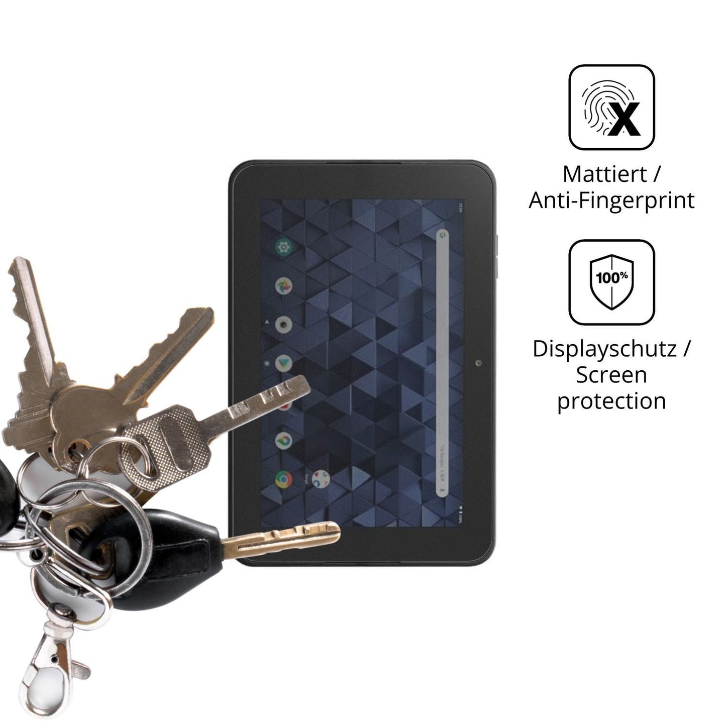 Blickschutzfolie für Kyocera KC-T302DTZU matt Schu (3)