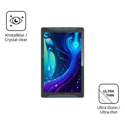 2x Schutzfolie klar für Logicom Tab Stand Pro 2 Di (5)