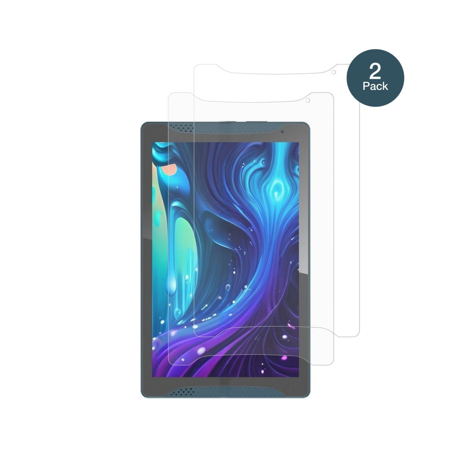 2x 9H Schutzfolie matt für Logicom Tab Stand Pro 2 (2)