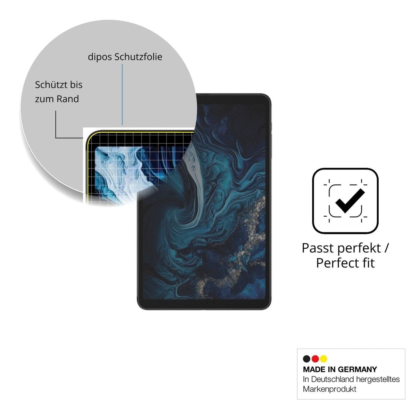Blickschutzfolie für Digma Pro Star 14 8.4 matt Sc (4)
