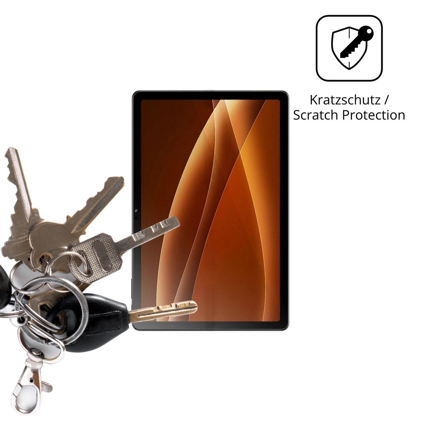 2x Schutzfolie klar für Kodak Tab K12 11.97 Displa (4)