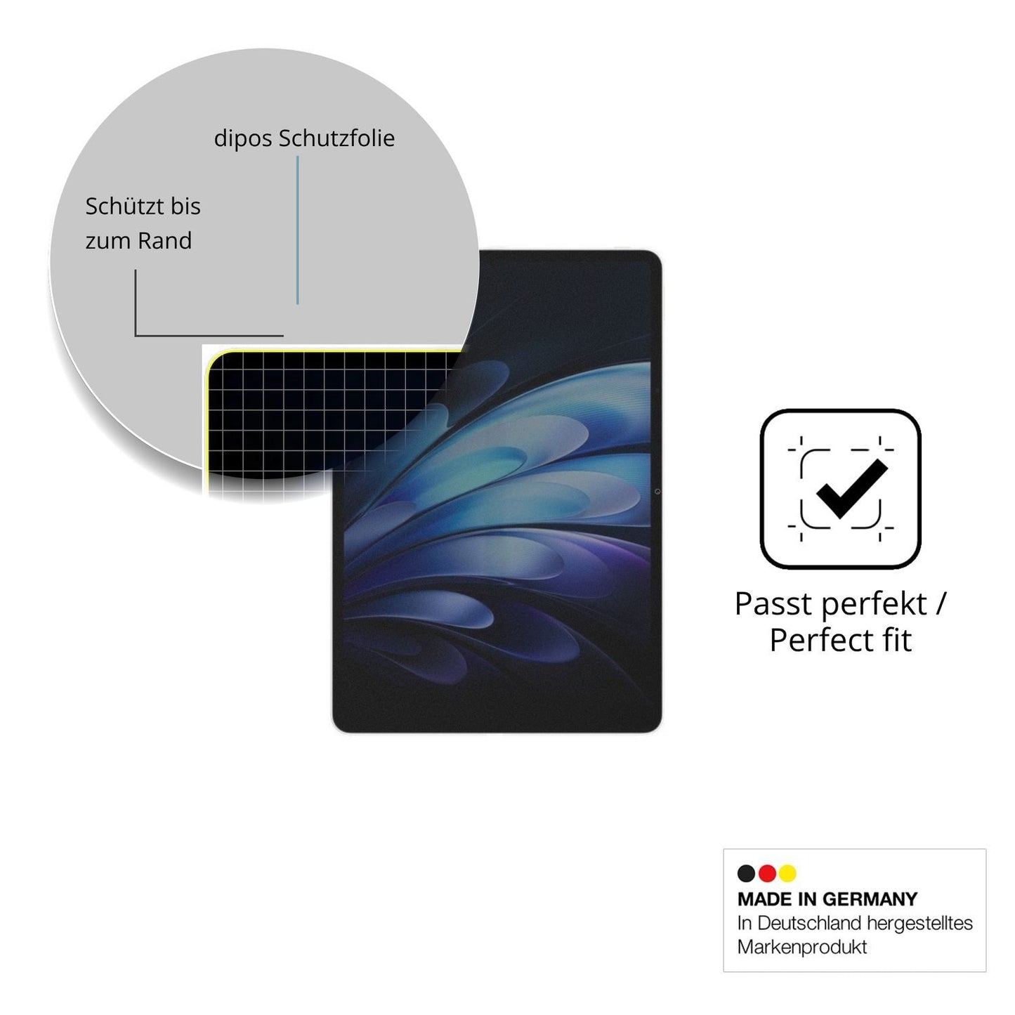 Blickschutzfolie für Vivo Pad5 Pro Soft Light matt (4)