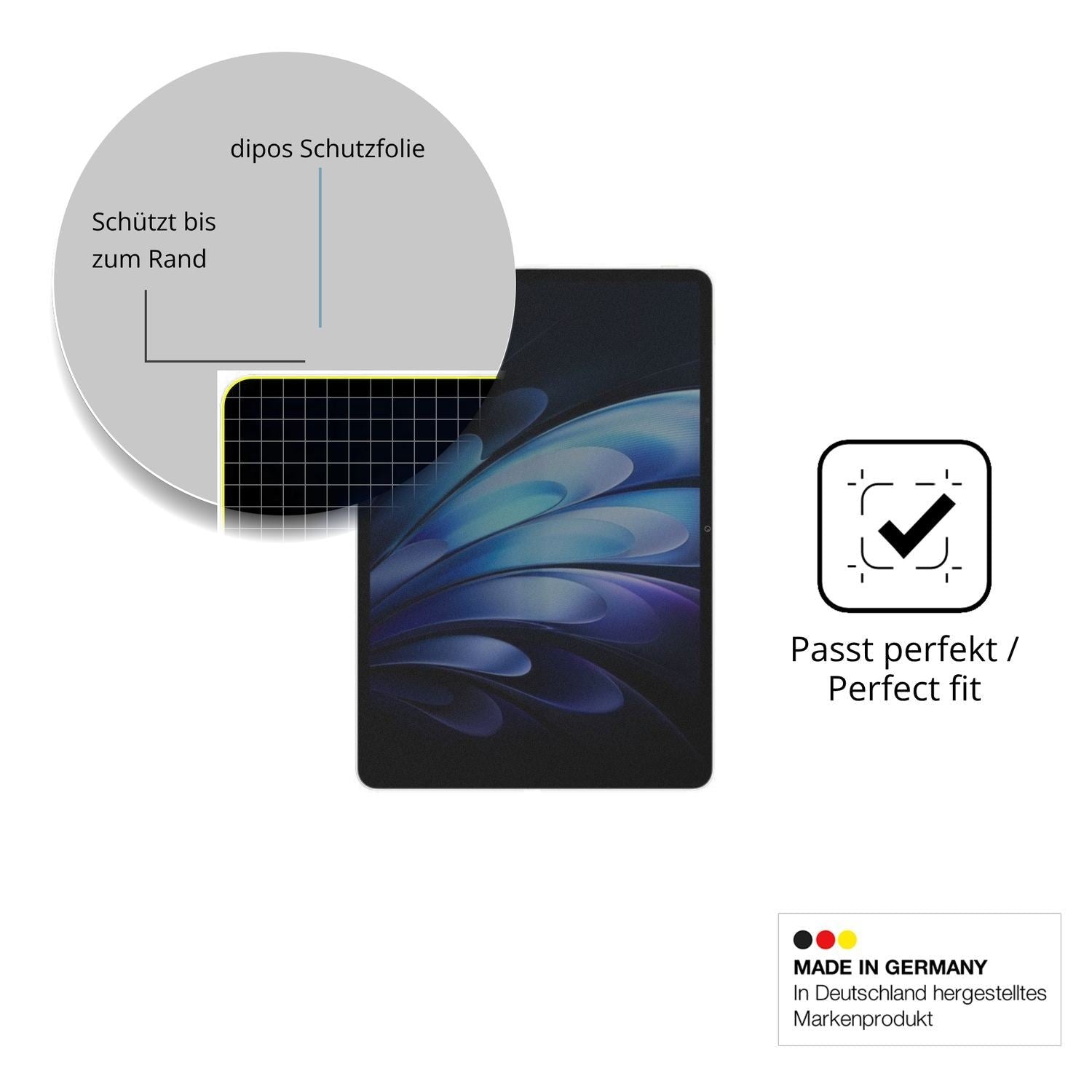 Blickschutzfolie für Vivo Pad5 Pro Soft Light matt (4)