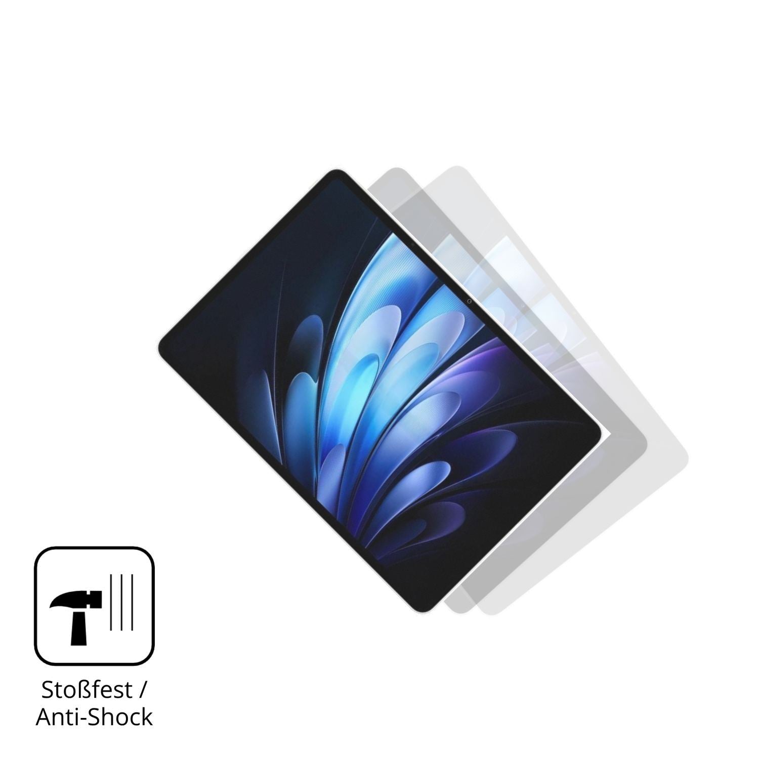 2x 9H Schutzfolie matt für Vivo Pad5 Pro Soft Ligh (4)