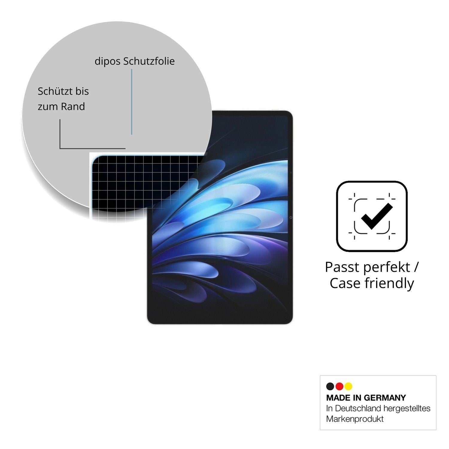 2x 9H Schutzfolie matt für Vivo Pad5 Pro Soft Ligh (6)