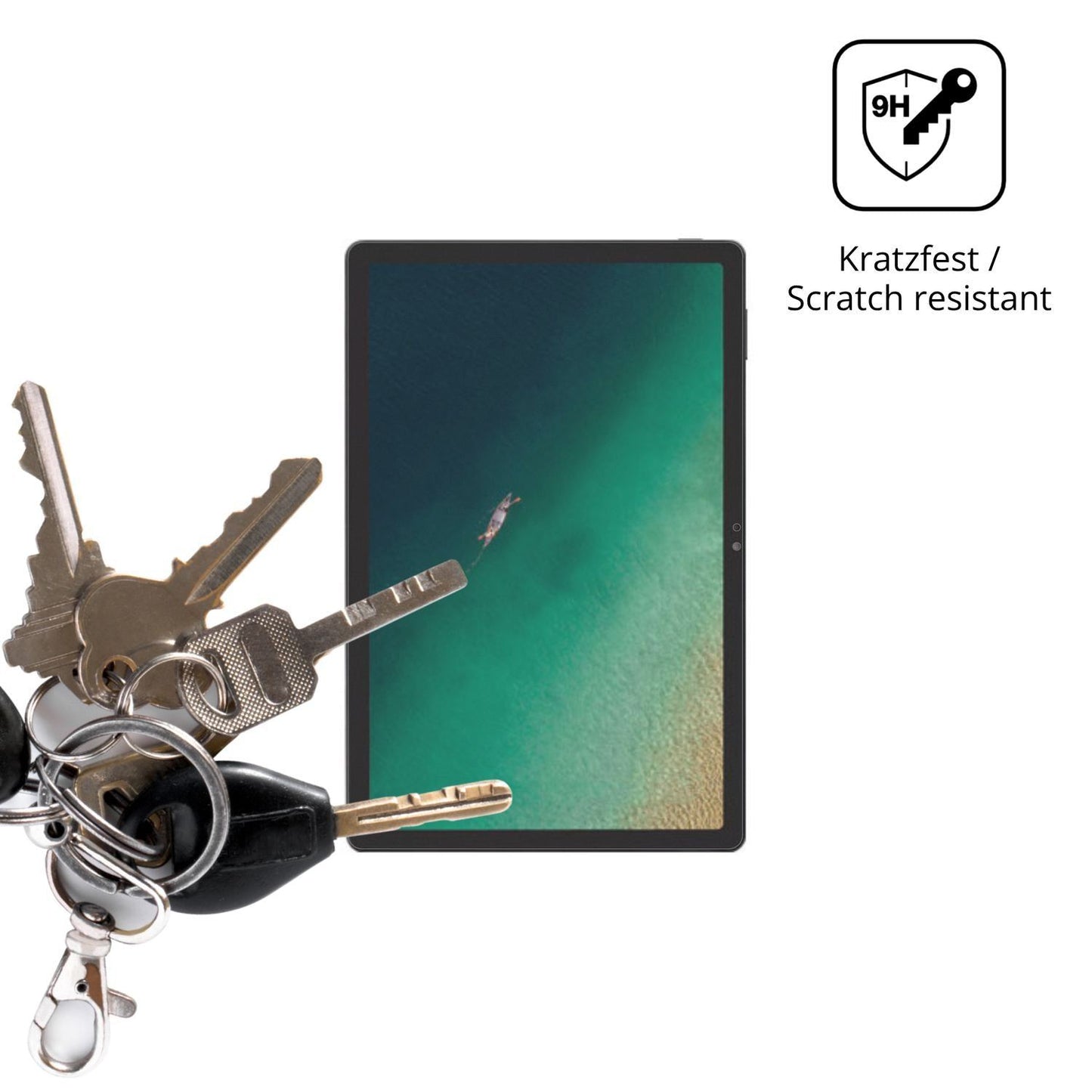 2x 9H Schutzfolie matt für ZTE Pad X1102N Panzerfo (3)
