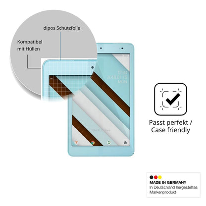 2x Schutzfolie klar für Kyocera Qua tab QZ8 Displa (6)