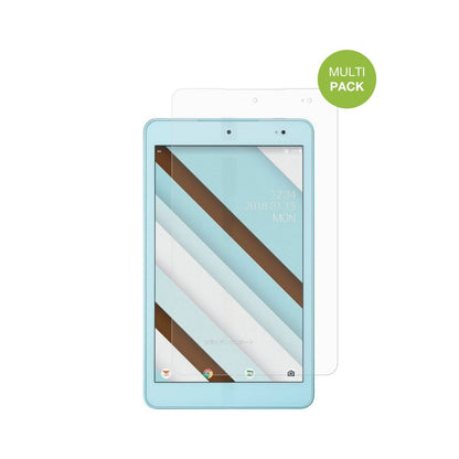 2x Schutzfolie matt für Kyocera Qua tab QZ8 Displa (2)
