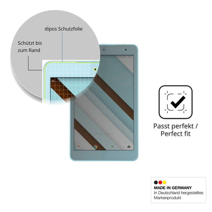 Blickschutzfolie für Kyocera Qua tab QZ8 matt Schu (4)