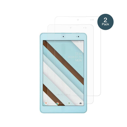 2x 9H Schutzfolie matt für Kyocera Qua tab QZ8 Pan (2)