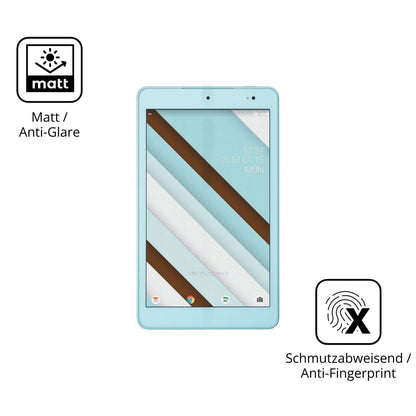 2x 9H Schutzfolie matt für Kyocera Qua tab QZ8 Pan (5)