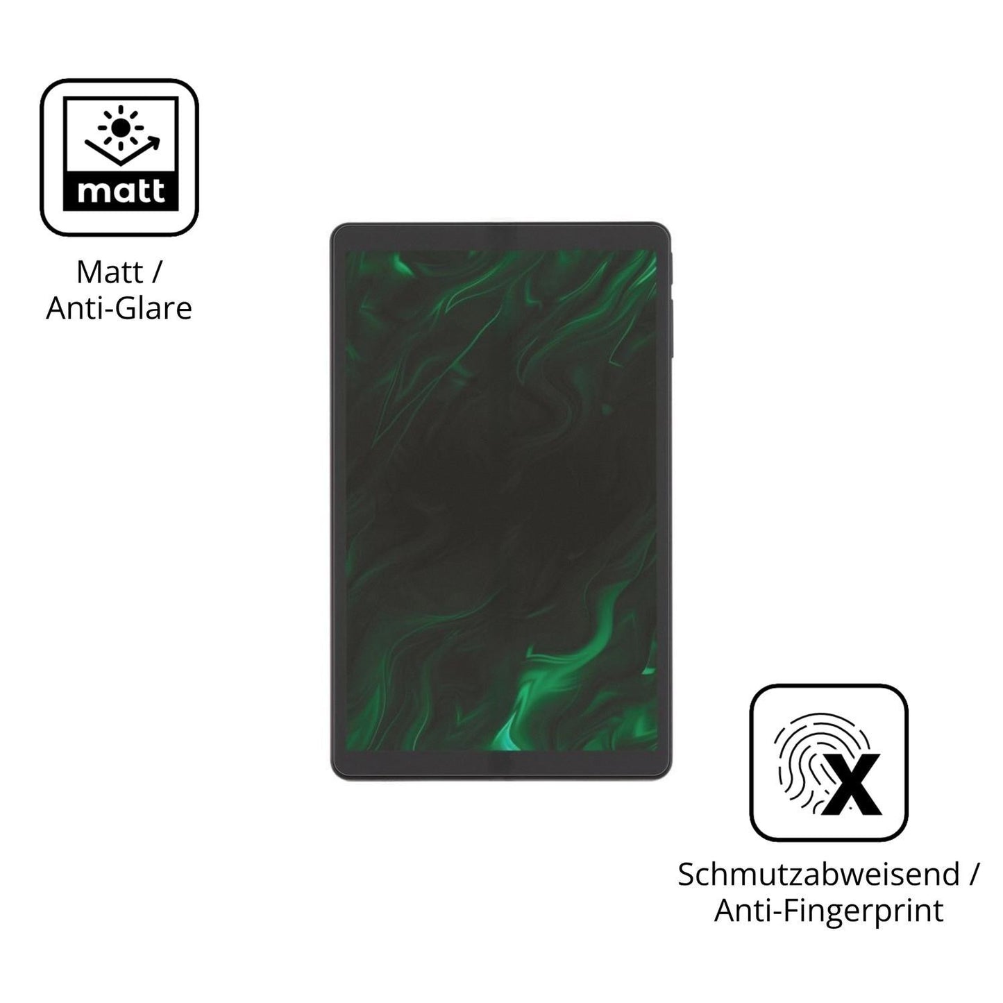 2x Schutzfolie matt für Digma Pro Spark 8.7 Displa (5)