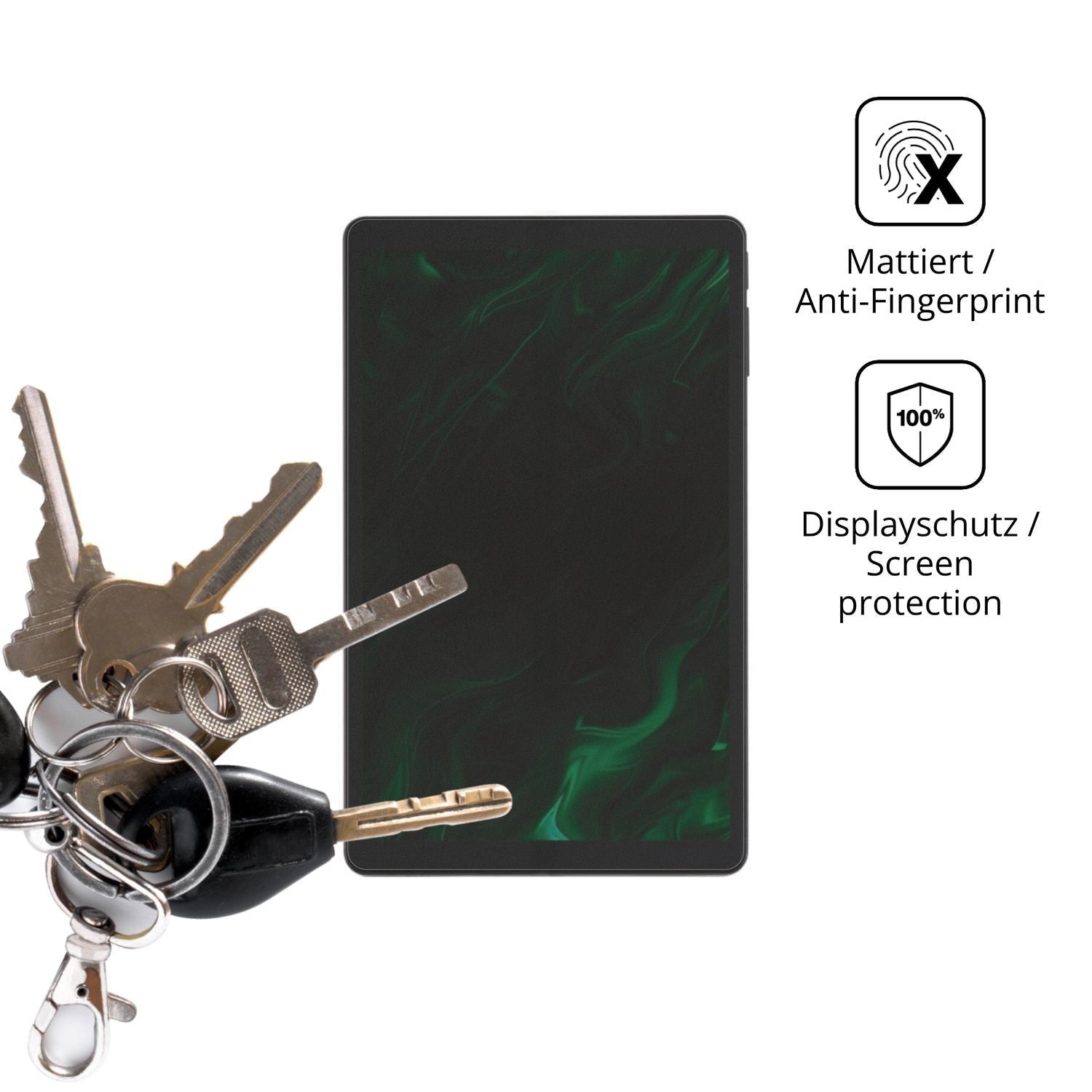 Blickschutzfolie für Digma Pro Spark 8.7 matt Schu (3)