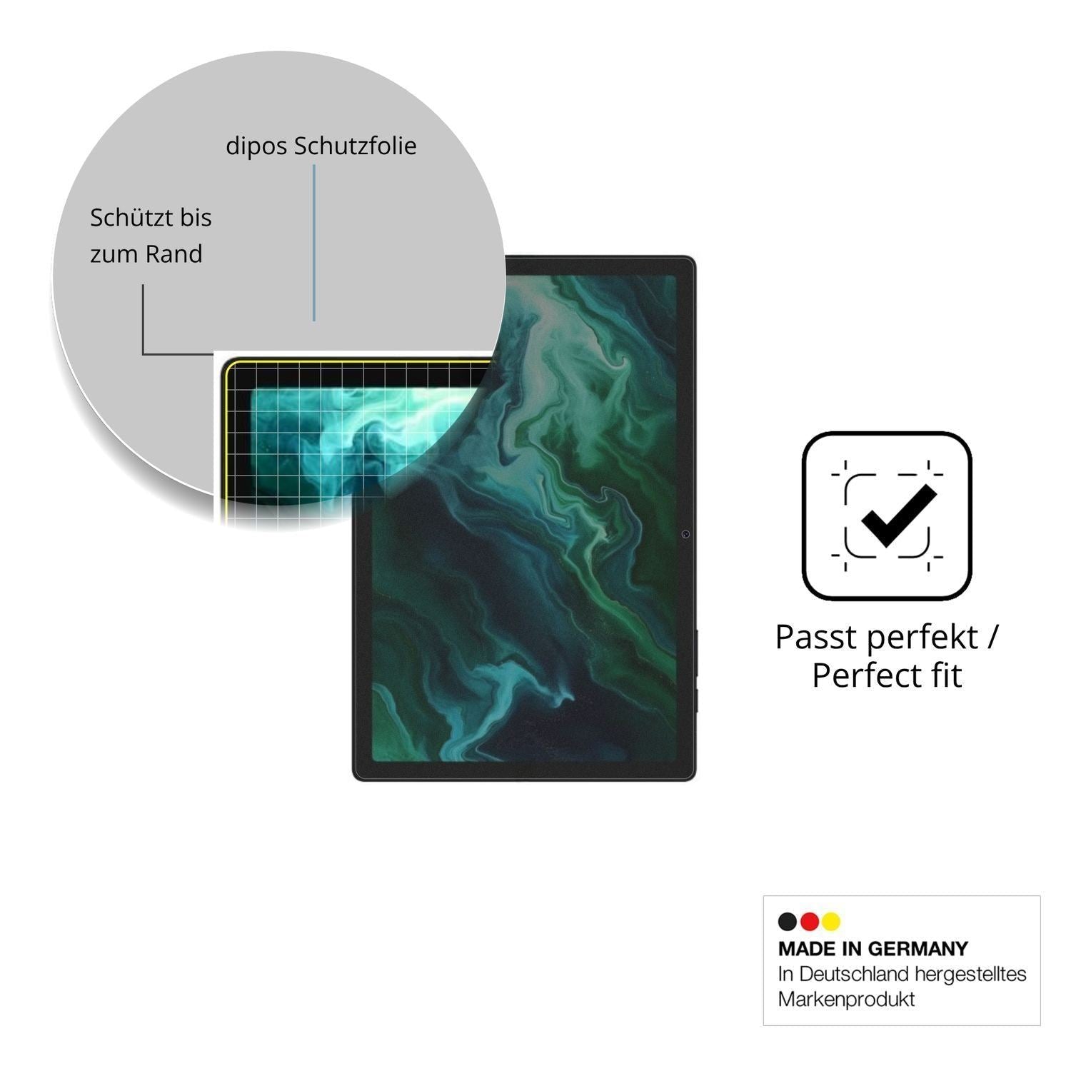 Blickschutzfolie für Digma Pro Wave 10.51 matt Sch (4)