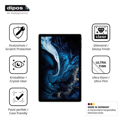 2x Schutzfolie klar für Digma Pro Pulse 10.4 Displ (7)