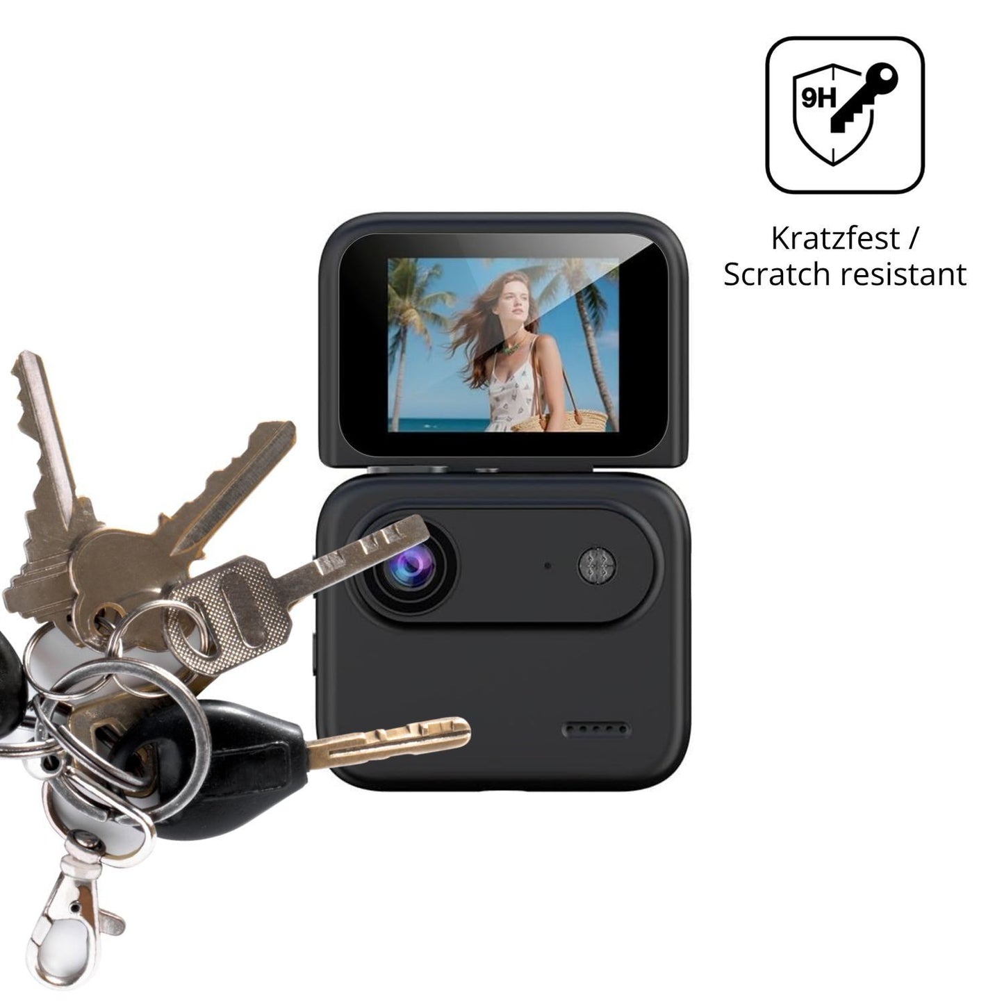 2x 9H Schutzfolie für CrediGarden Y360 Panzerfolie (3)