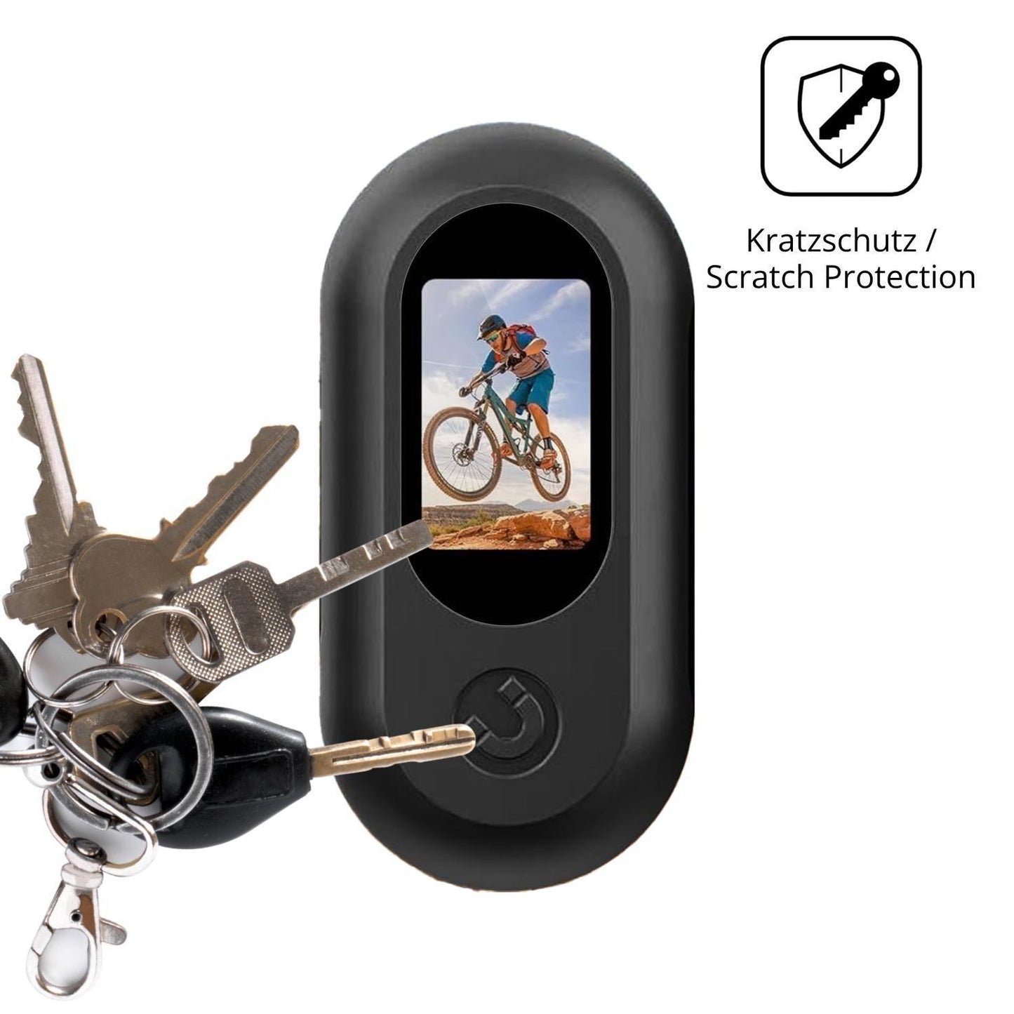 4x Schutzfolie klar für OBEST Mini Action Cam 0.96 (4)