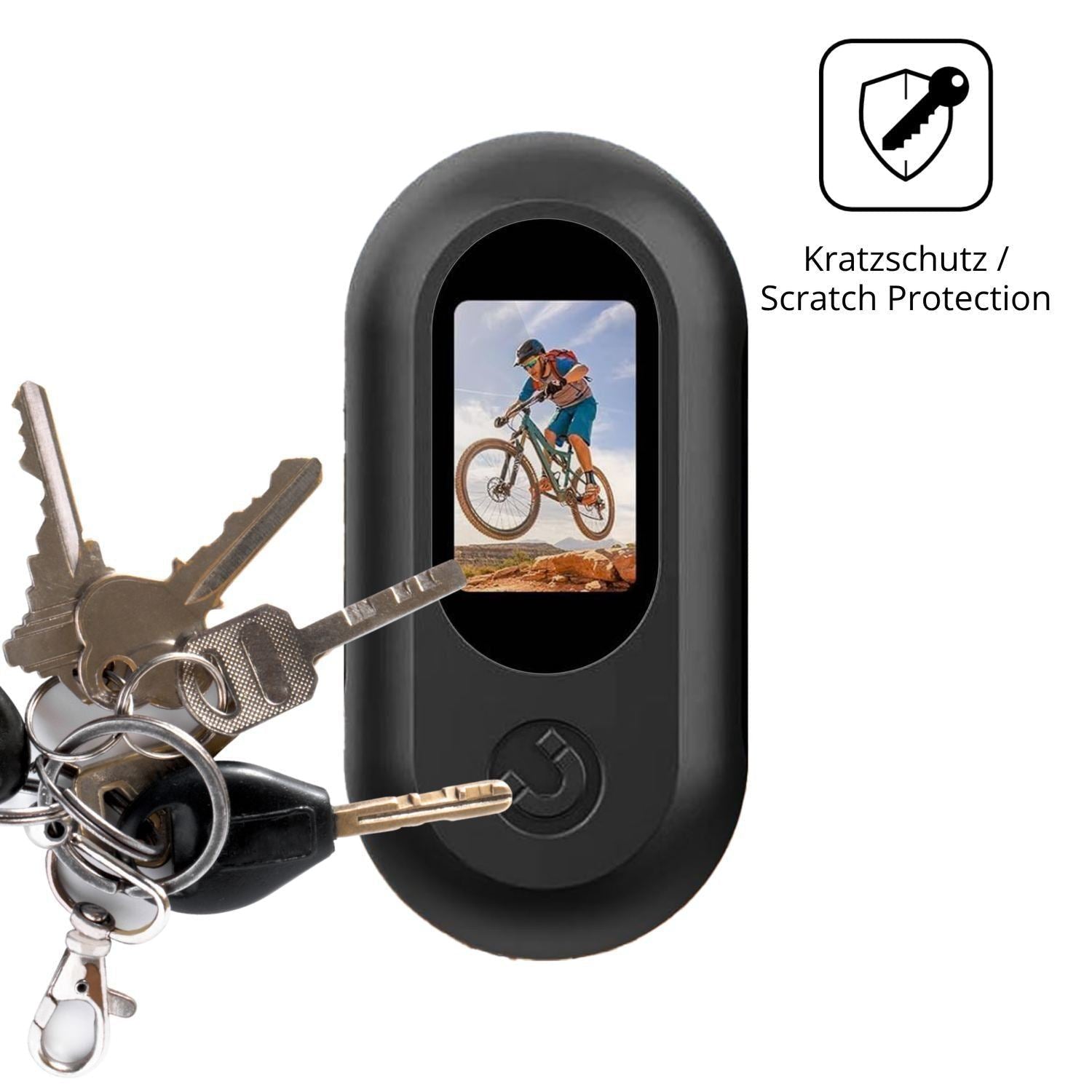 4x Schutzfolie klar für OBEST Mini Action Cam 0.96 (4)