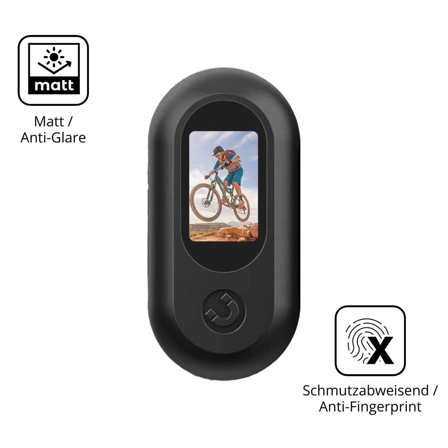 4x Schutzfolie matt für OBEST Mini Action Cam 0.96 (5)