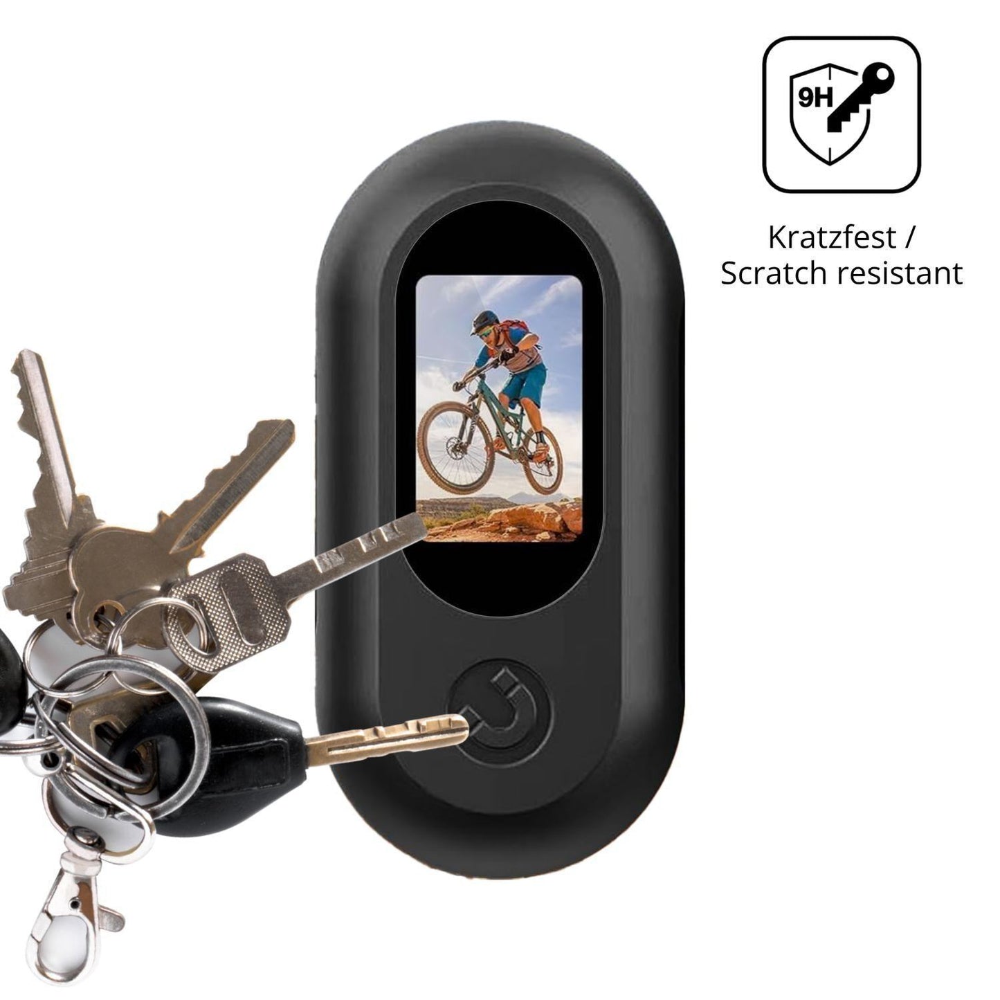 2x 9H Schutzfolie für OBEST Mini Action Cam 0.96 Z (3)