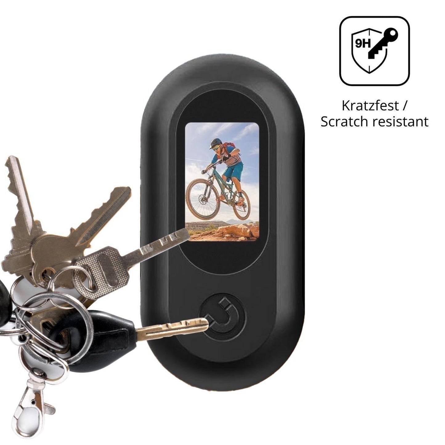 2x 9H Schutzfolie matt für OBEST Mini Action Cam 0 (3)