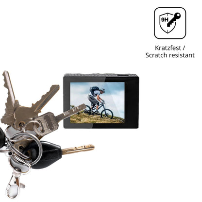 2x 9H Schutzfolie für BAKENLON SXXJ01 Action Cam P (3)