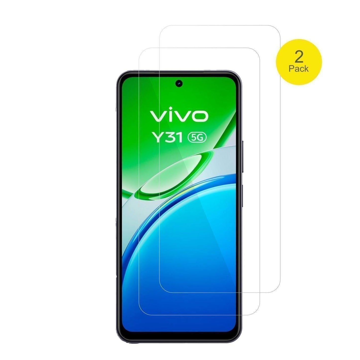 2x 3D Full Cover Schutzfolie für Vivo Y31e 5G (2)